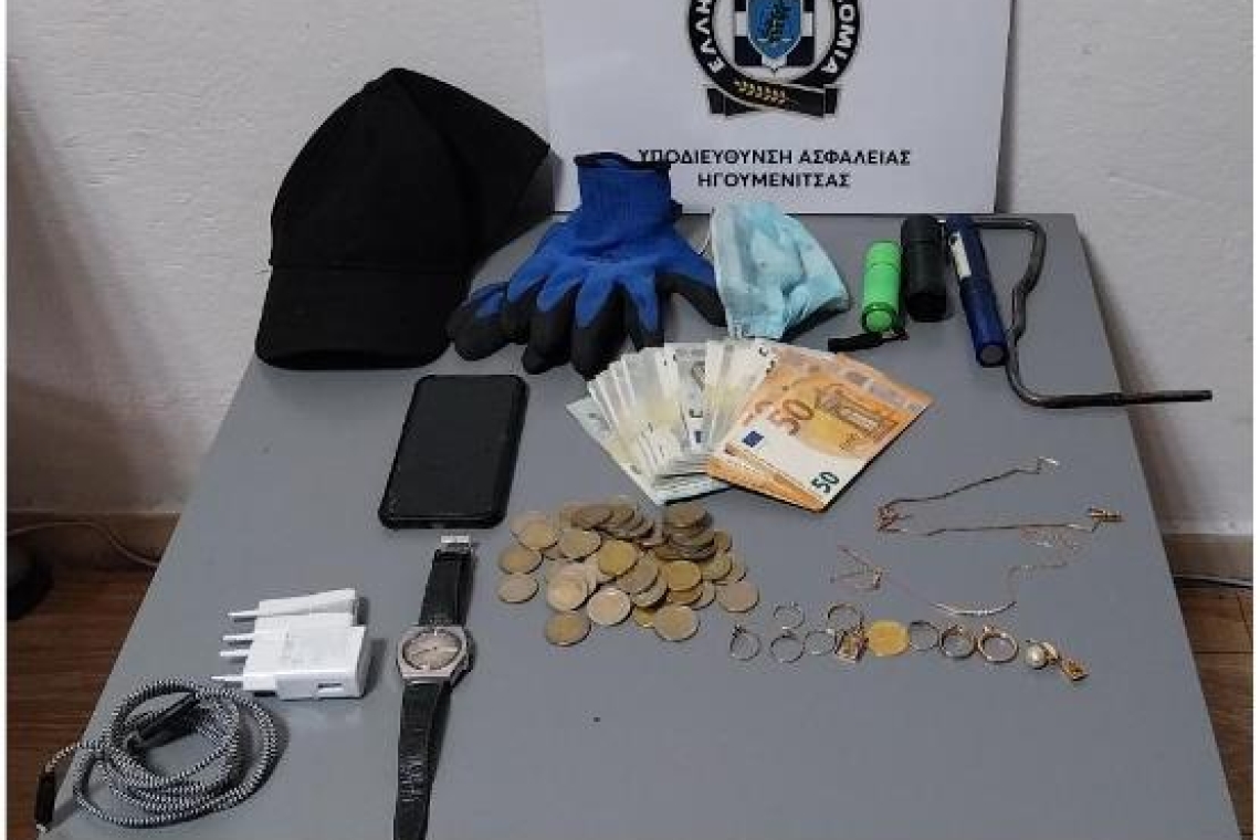 Διακριβώθηκε η δράση δύο αλλοδαπών, που διέπρατταν κλοπές σε περιοχές της Θεσπρωτίας
