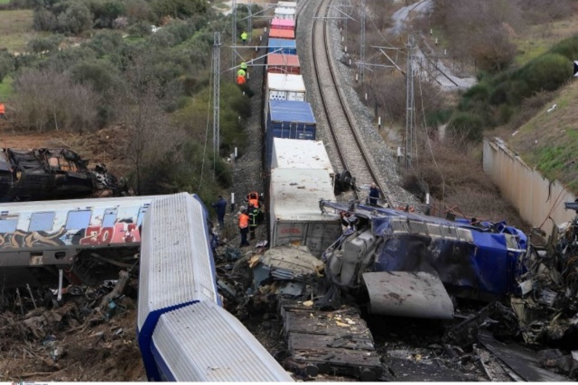 Στη Βουλή η δικογραφία για τα Τέμπη