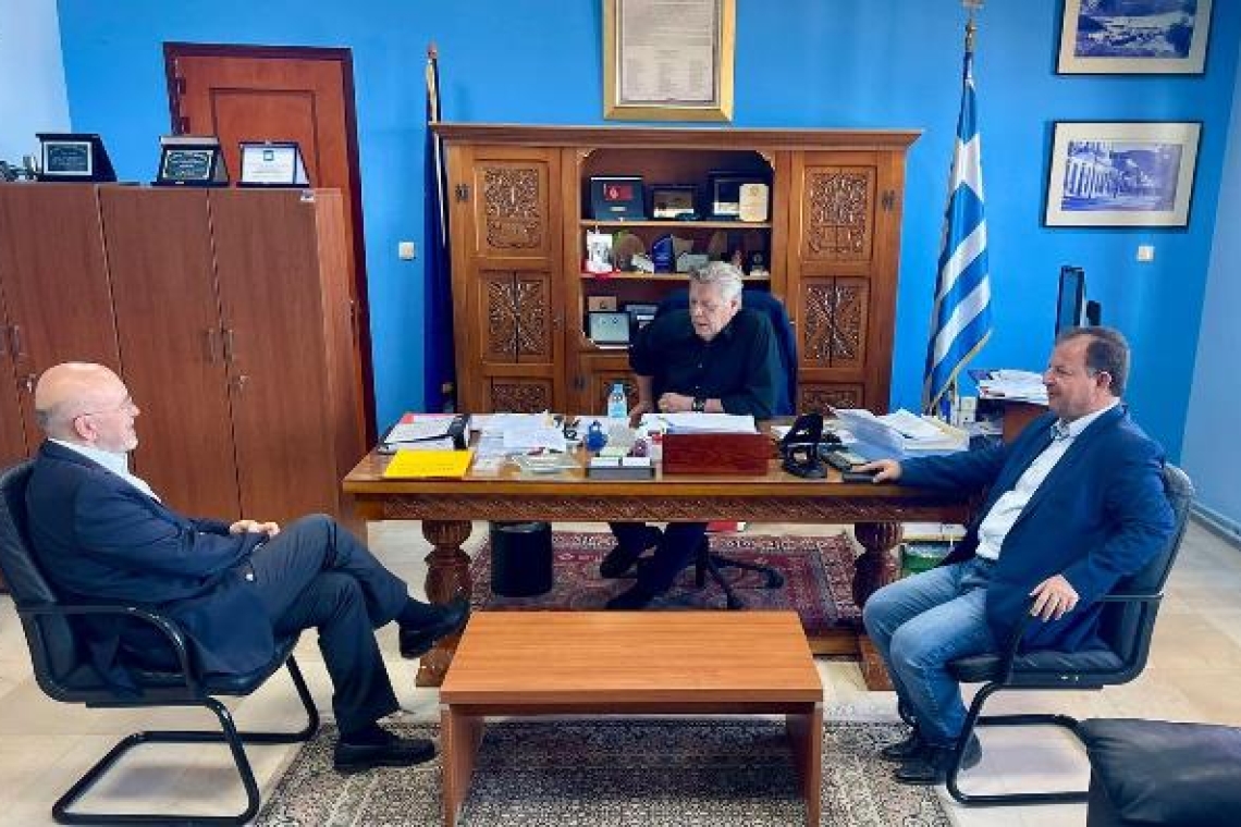 Ο Υφυπουργός Εξωτερικών Κώστας Φραγκογιάννης στη Θεσπρωτία