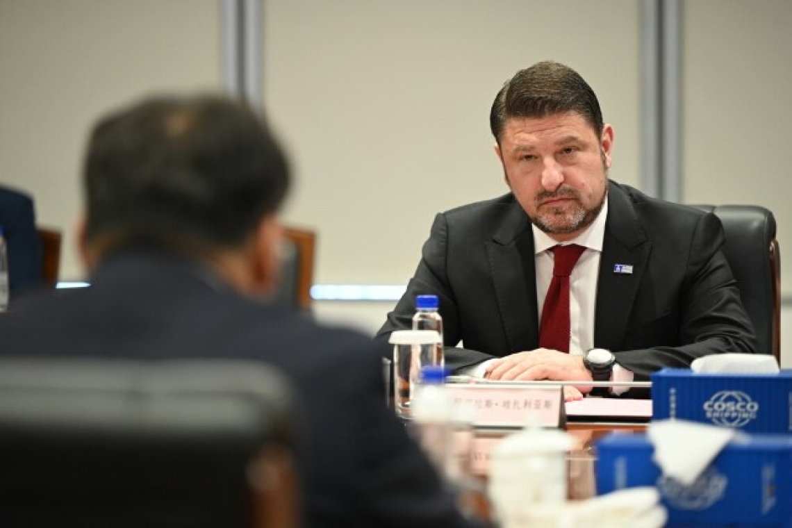 Νίκος Χαρδαλιάς: Συνάντηση με τον Δήμαρχο της Σαγκάης & τον Πρόεδρο και CEO της COSCO