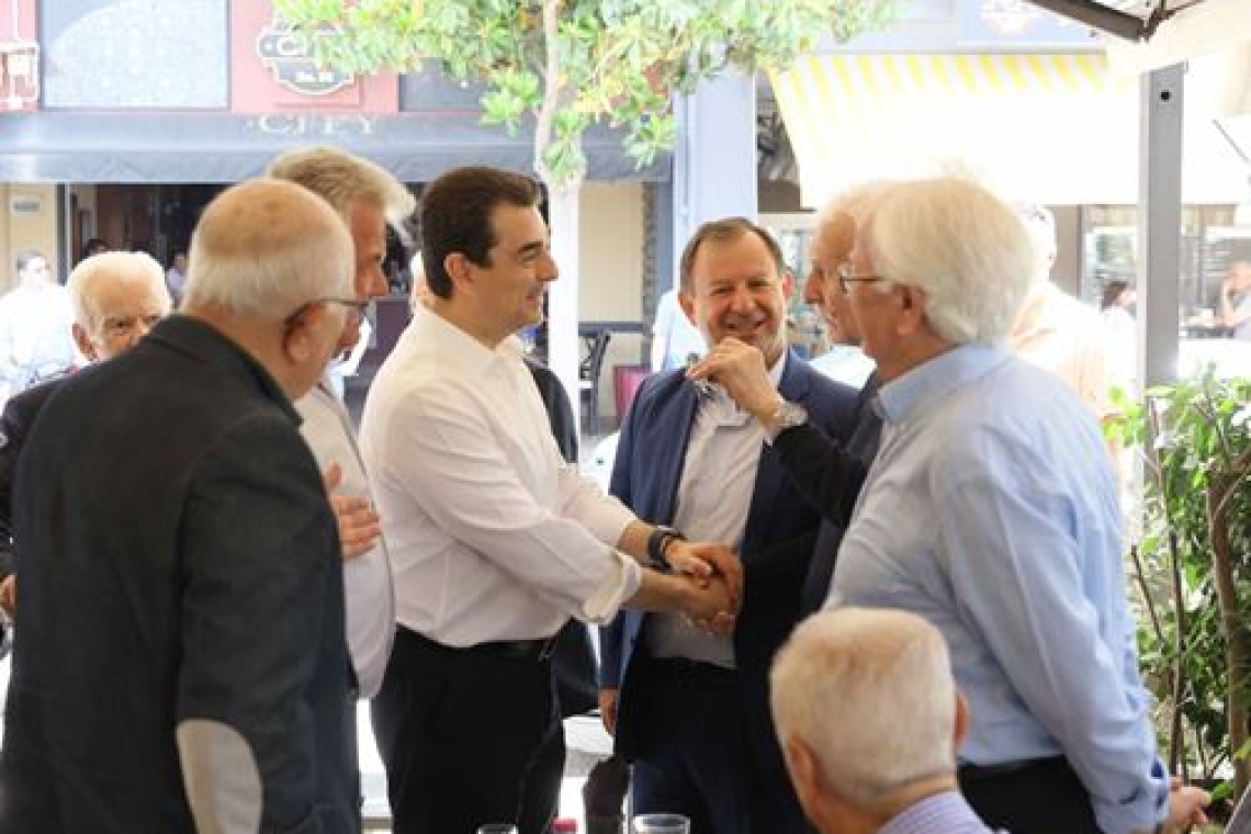 Επίσκεψη κλιμακίων της Νέας Δημοκρατίας στην Άρτα και την Ηγουμενίτσα