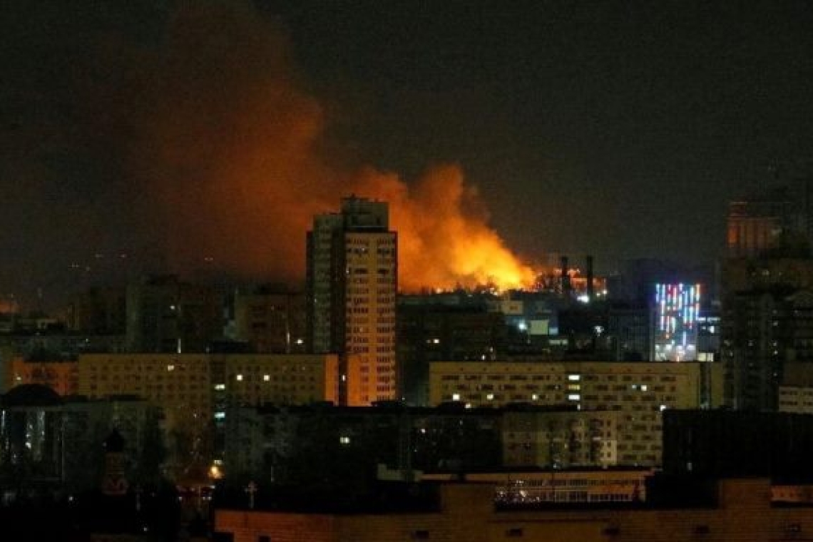 Ρωσική αεροπορική επιδρομή στο Κίεβο: Συναγερμός σε όλη τη χώρα