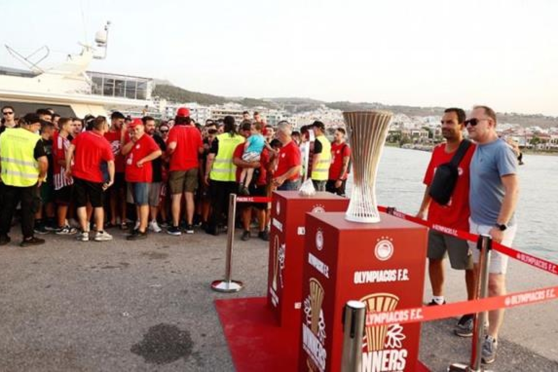 Κοκκίνισε και το Ρεθύμνο για τις ευρω-κούπες του Ολυμπιακού