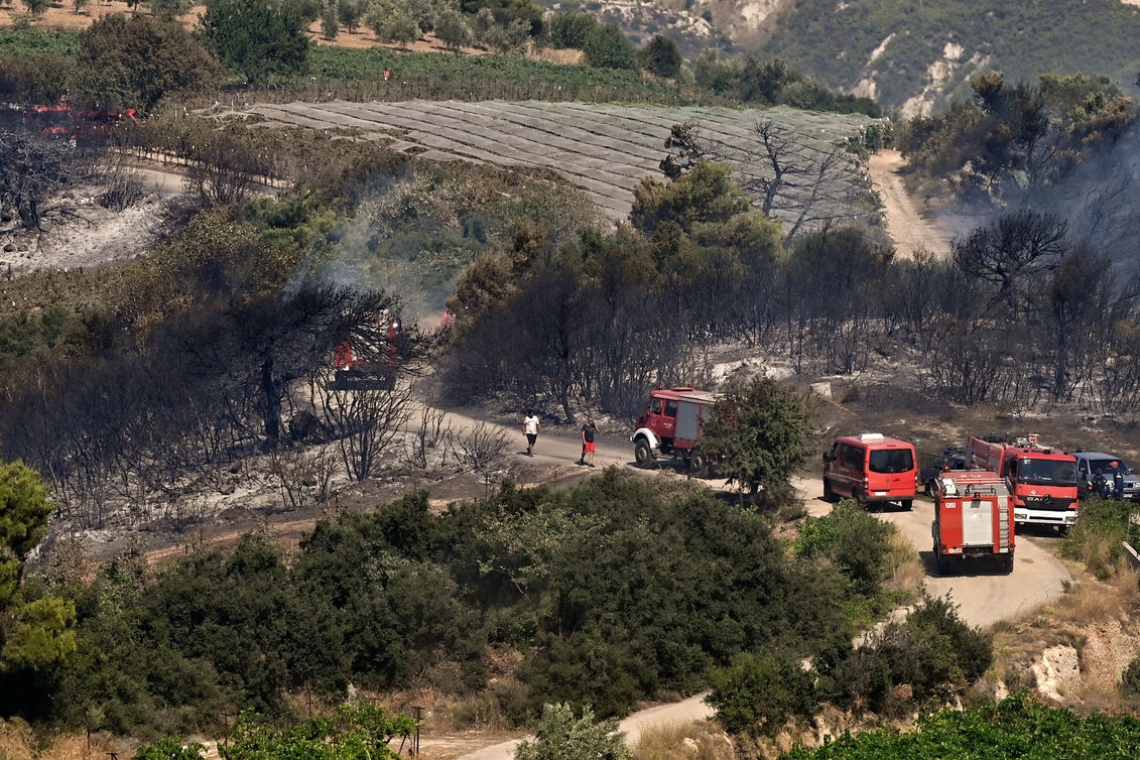 Χωρίς ενεργό μέτωπο η πυρκαγιά στα Κιμμέρια Ξάνθης