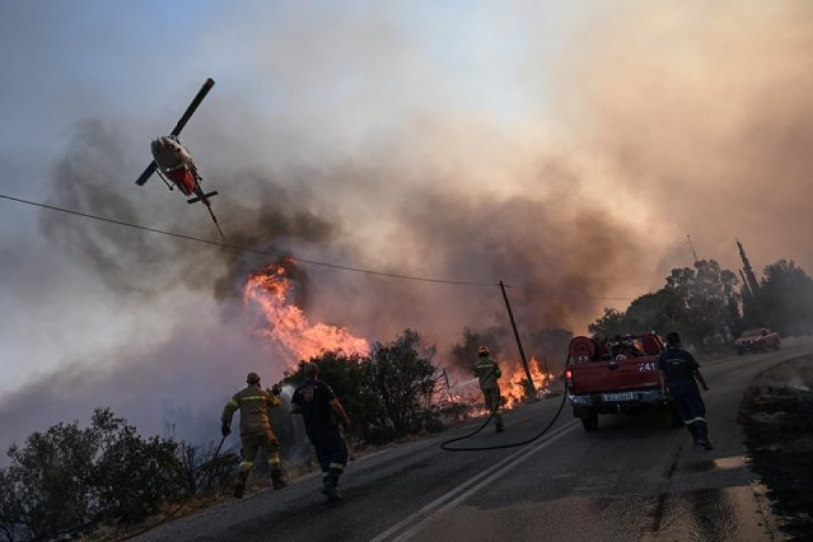 Μεσσηνία: Πυρκαγιά σε αγροτοδασική έκταση στην περιοχή Μεταμόρφωση