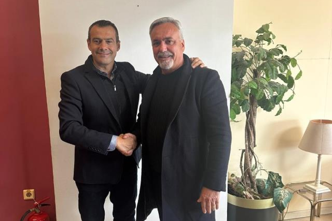 Συμφωνία συνεργασίας του Αντώνη Νικολάου και του Αλκιβιάδη Λάμπρου για την διοίκηση του Επιμελητηρίου Θεσπρωτίας