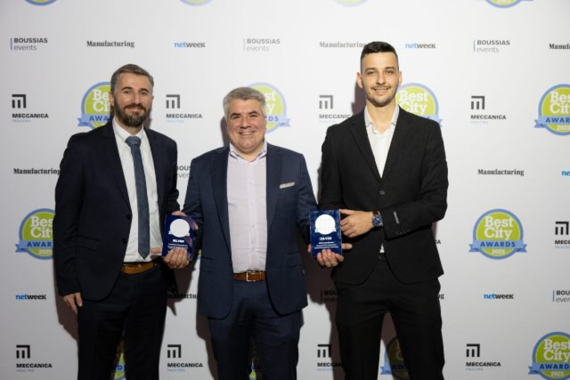 Δήμος Αθηναίων: Διπλή βράβευση της ΔΑΕΜ Α.Ε. στα Best City Awards 2025