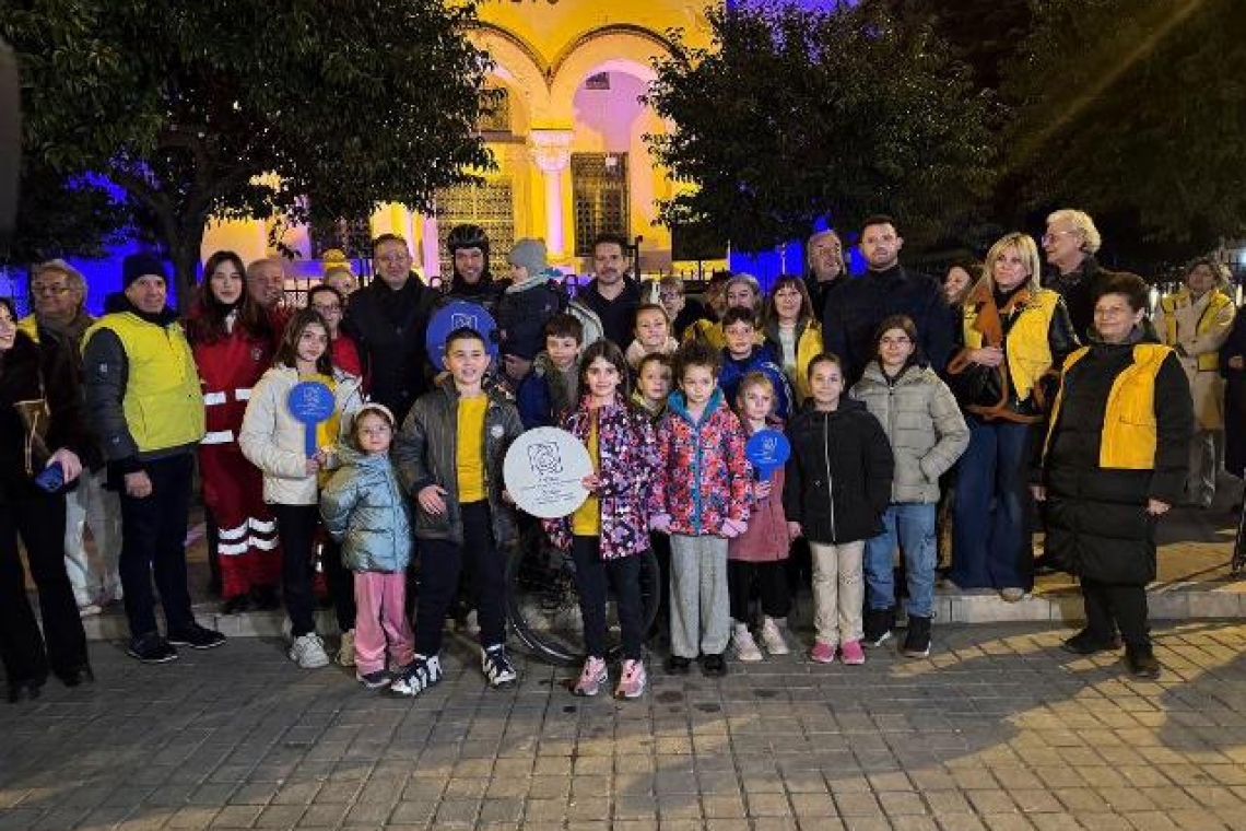 Ο Δήμος Ιωαννιτών υποδέχθηκε τη «Διαδρομή Ελπίδας» και τον αθλητή Σωτήρη Μπαρμπαρόσο