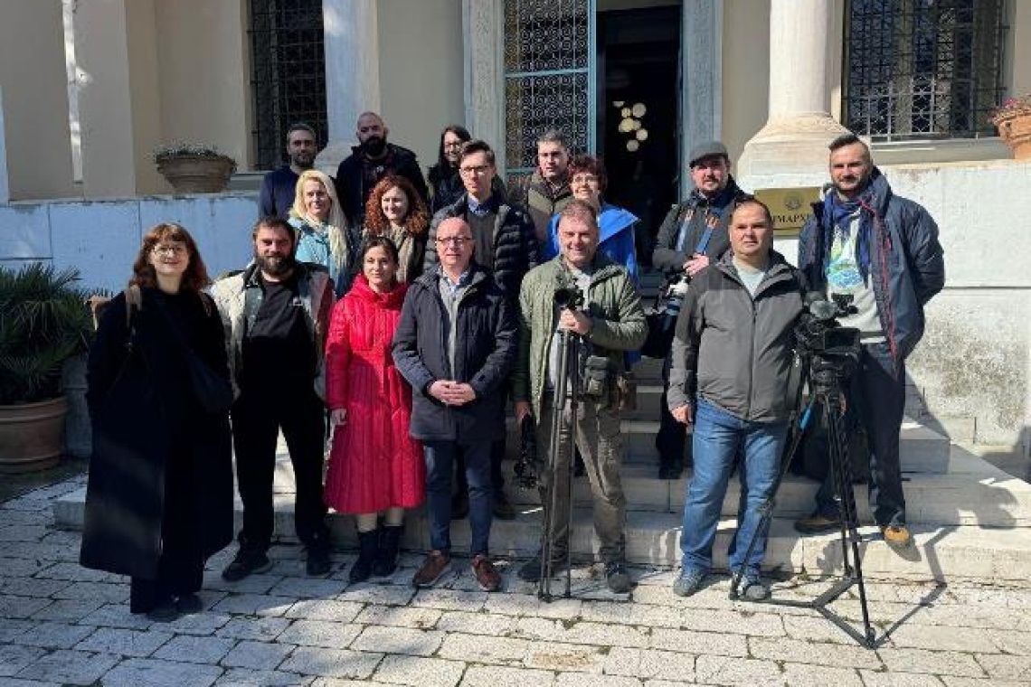 Διεθνής δημοσιογραφική αποστολή στα Ιωάννινα για την κλιματική ουδετερότητα και τις ενεργειακές κοινότητες