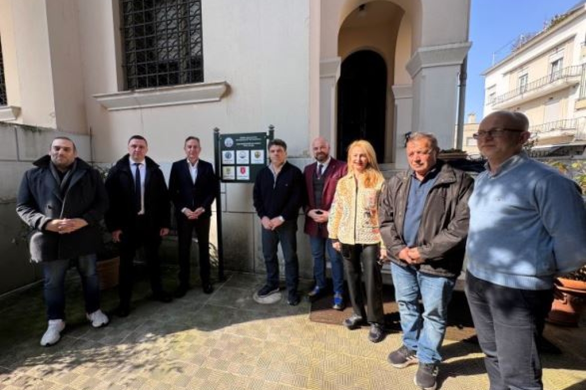 Αποκαλυπτήρια επιγραφής αδελφοποιήσεων του Δήμου Ιωαννιτών