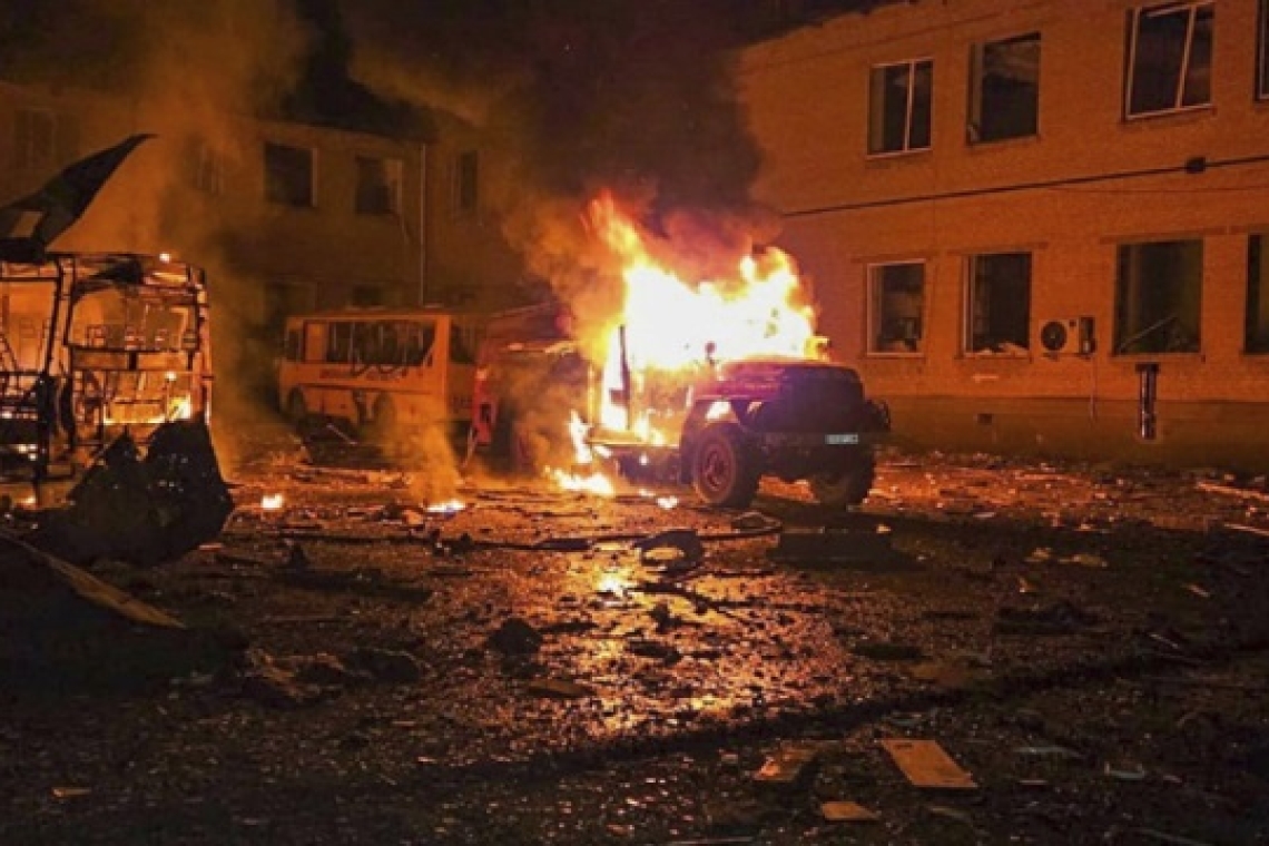Ουκρανία: Τουλάχιστον 15 τραυματίες από επιδρομές ρωσικών drones