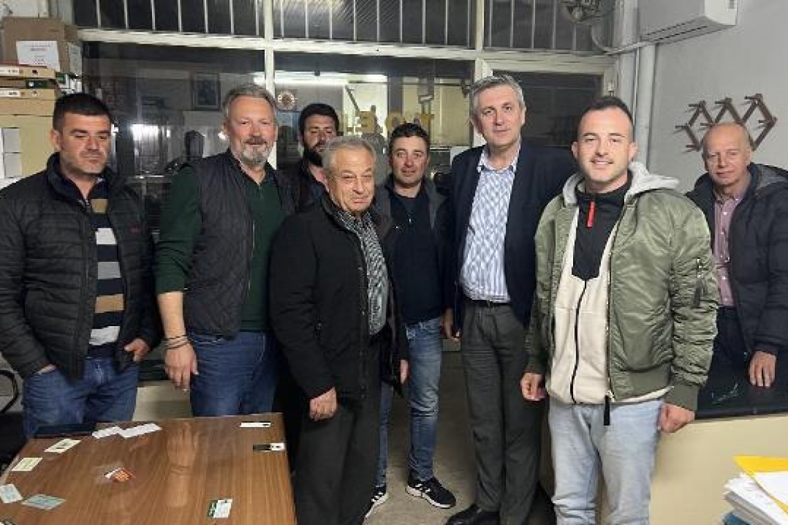  "Αρτινών Συνεργασία": Επίσκεψη στον ΤΟΕΒ Αράχθου- Στο επίκεντρο τα θέματα άρδευσης και στήριξης των παραγωγών.