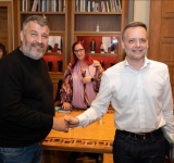Συνάντηση του Δημάρχου Αθηναίων Χάρη Δούκα με το προεδρείο της Π.Ο.Ε.-Ο.Τ.Α.